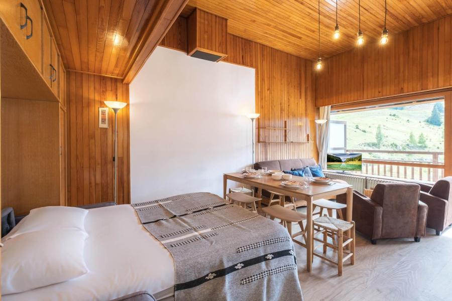 Skiverleih Mezzanin-Studio für 5 Personen (RE012S) - Résidence 1650 - Courchevel - Wohnzimmer