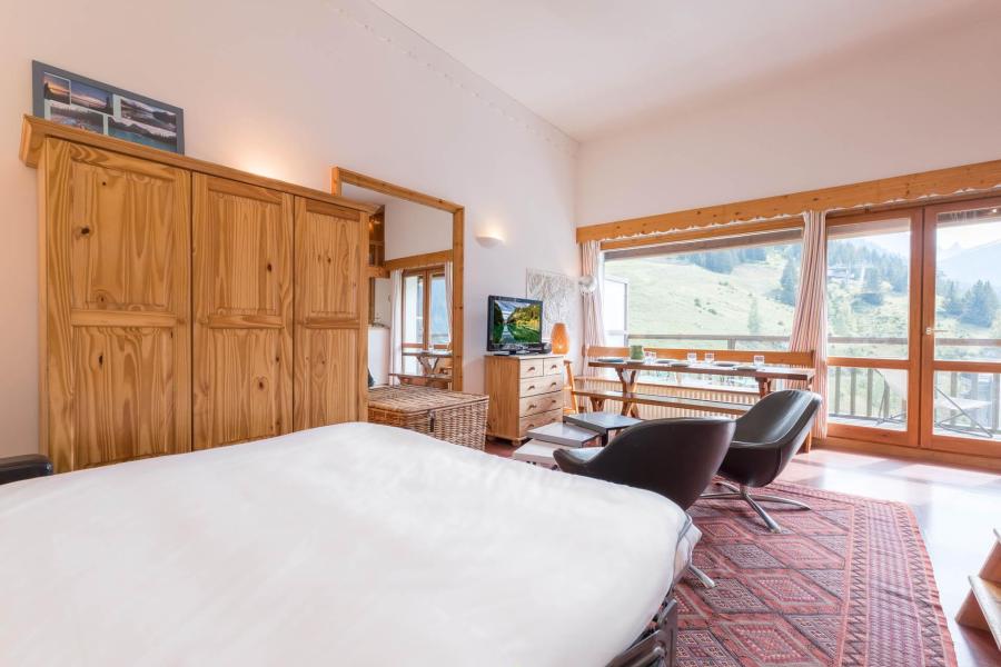 Skiverleih Mezzanin-Studio für 5 Personen (RE012W) - Résidence 1650 - Courchevel - Wohnzimmer