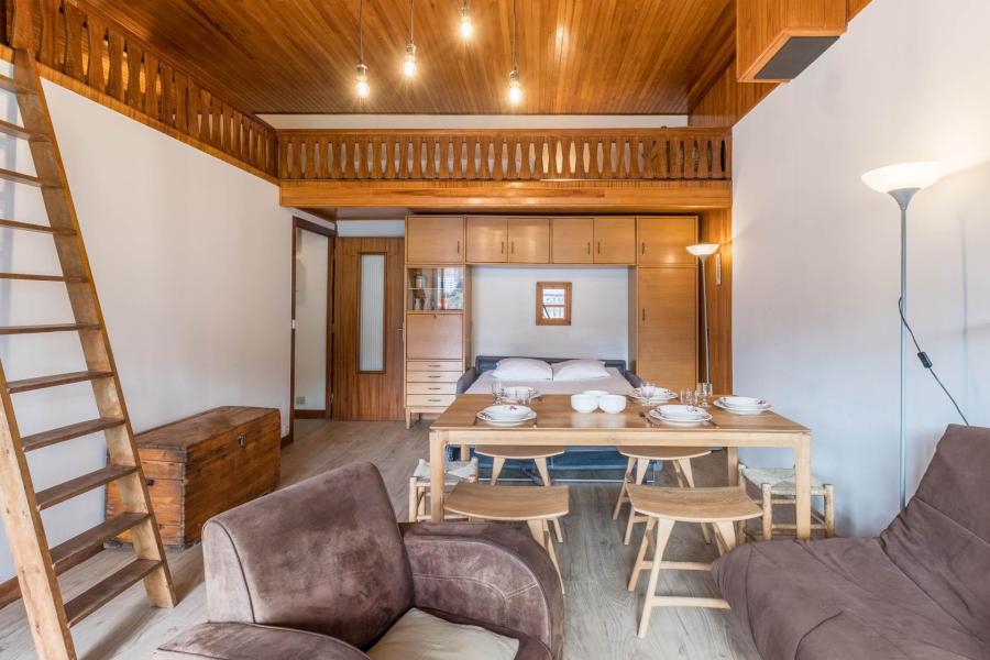 Location au ski Studio mezzanine 5 personnes (RE012S) - Résidence 1650 - Courchevel - Séjour