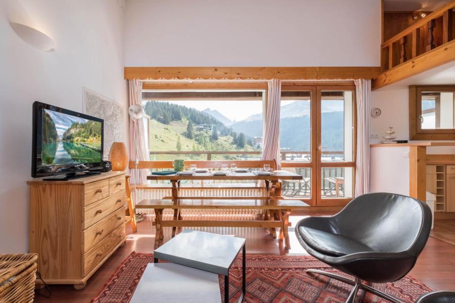 Location au ski Studio mezzanine 5 personnes (RE012W) - Résidence 1650 - Courchevel - Séjour