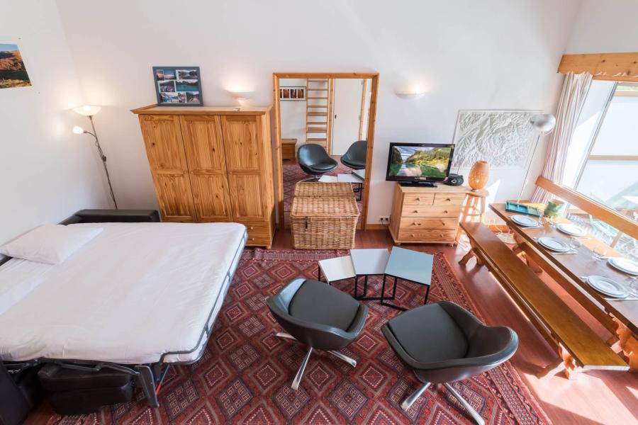 Location au ski Studio mezzanine 5 personnes (RE012W) - Résidence 1650 - Courchevel - Séjour