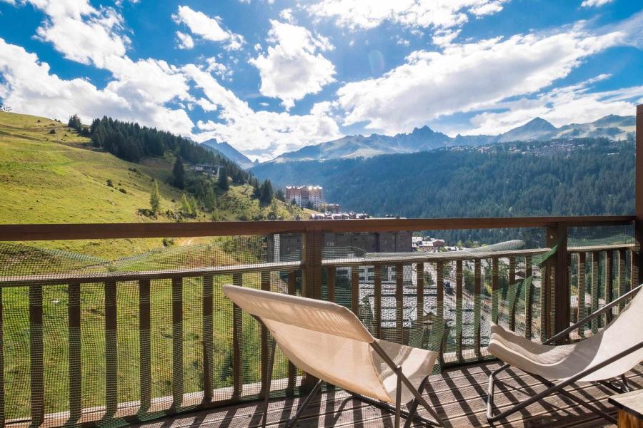 Location au ski Studio mezzanine 5 personnes (RE012W) - Résidence 1650 - Courchevel - Terrasse