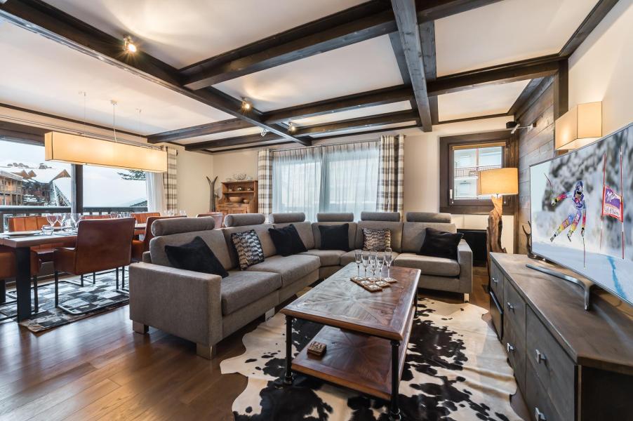 Skiverleih 5-Zimmer-Appartment für 8 Personen (4) - Résidence 4807 - Courchevel - Wohnzimmer