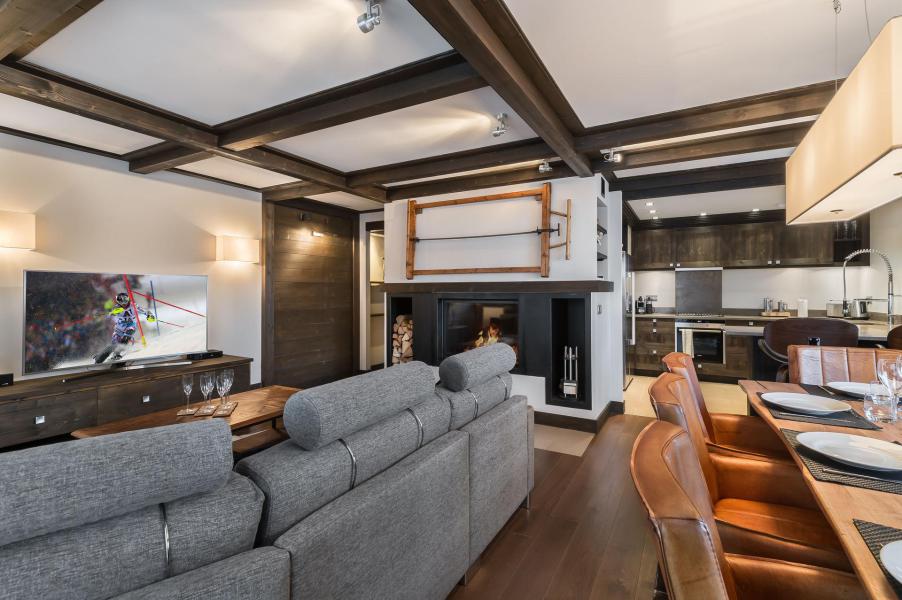 Ski verhuur Appartement 5 kamers 8 personen (4) - Résidence 4807 - Courchevel - Woonkamer