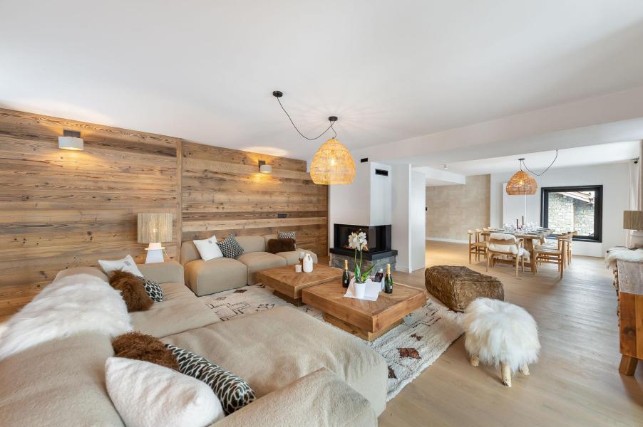 Rent in ski resort 5 room apartment 10 people (ALGONQUIN) - Résidence Alpamayor - Courchevel - Living room