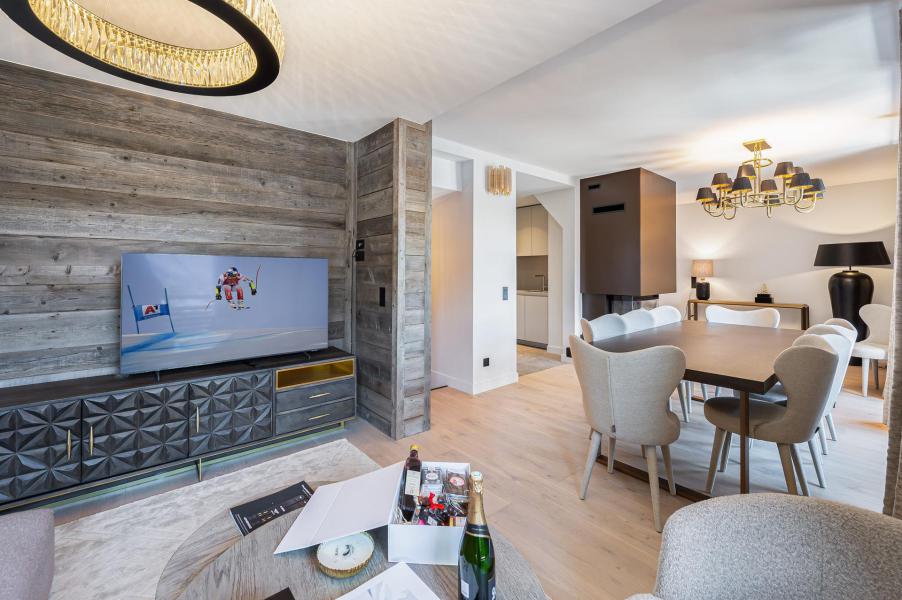 Skiverleih 5-Zimmer-Appartment für 8 Personen (MAIA) - Résidence Alpamayor - Courchevel - Wohnzimmer