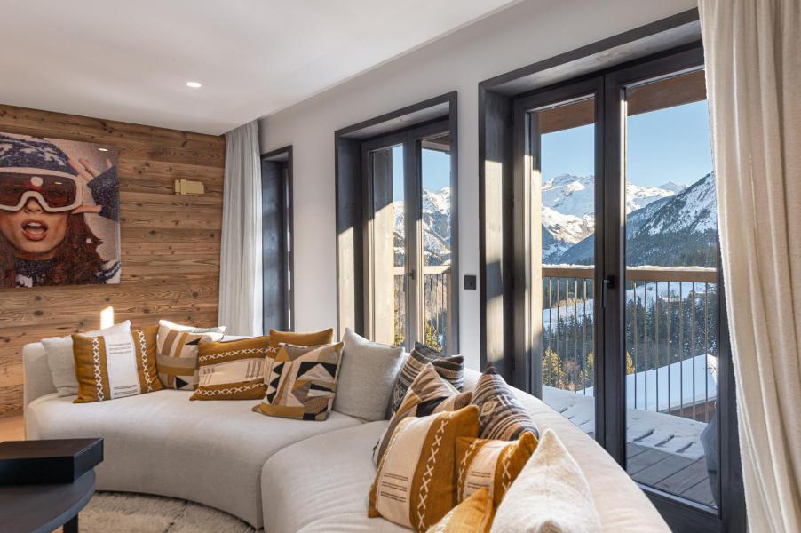 Skiverleih 7-Zimmer-Appartment für 14 Personen (ALTAR) - Résidence Alpamayor - Courchevel - Wohnzimmer