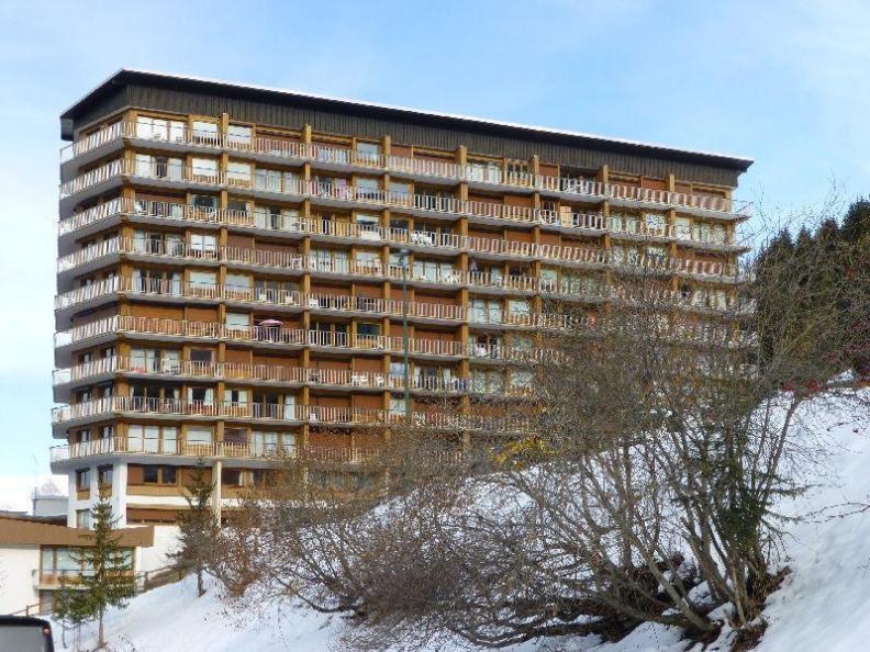 Location au ski Studio 3 personnes (243) - Résidence Ariondaz - Courchevel - Extérieur hiver