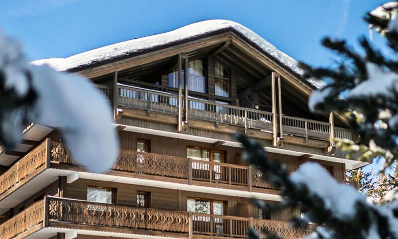 Location au ski Résidence Belvédère - Courchevel - Extérieur hiver