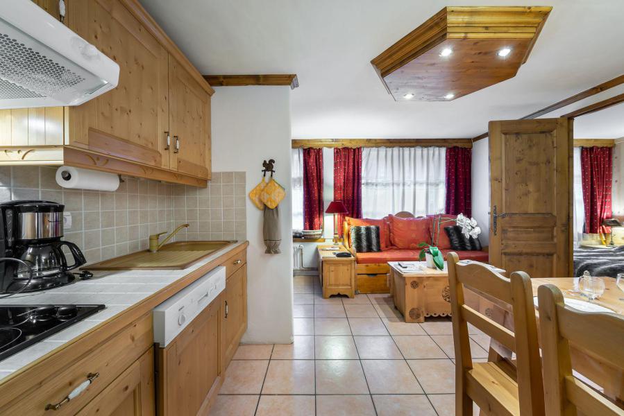 Skiverleih 2-Zimmer-Appartment für 4 Personen (109) - Résidence Caribou - Courchevel - Kochnische