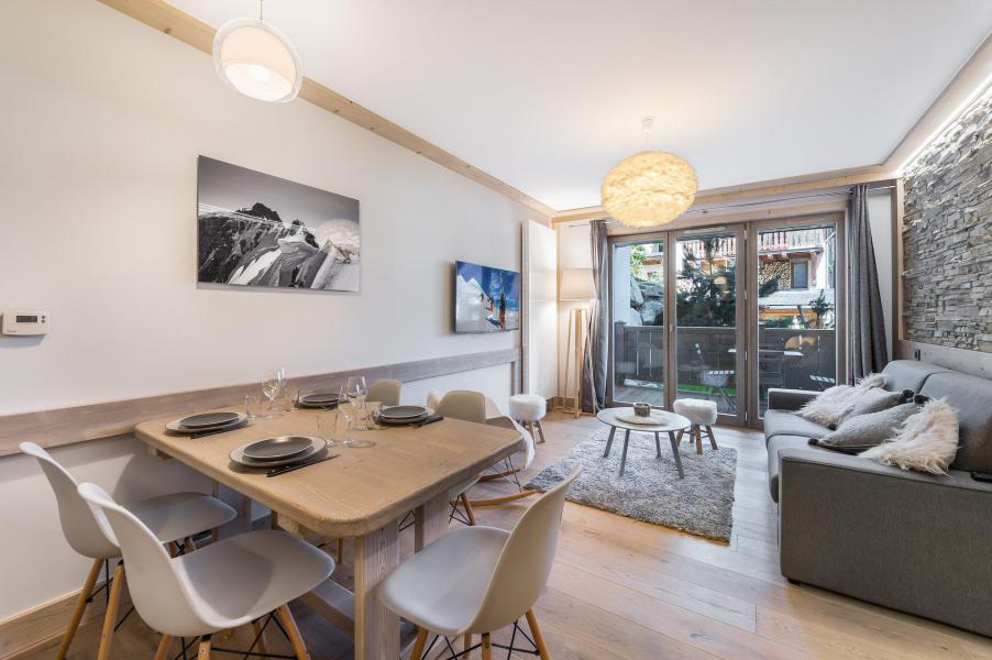 Rent in ski resort 2 room apartment cabin 6 people (245) - Résidence Carré Blanc - Courchevel - Living room