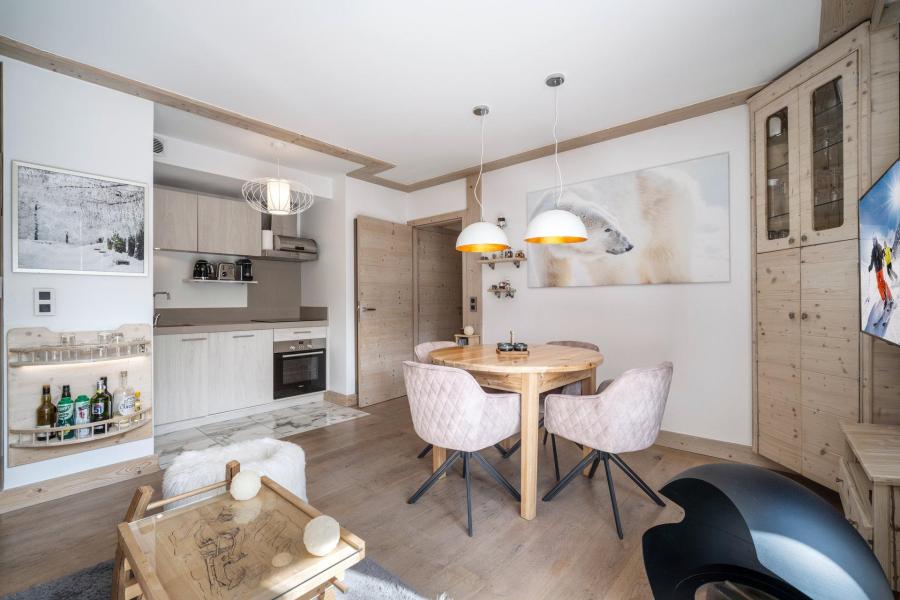 Skiverleih 3-Zimmer-Appartment für 4 Personen (372) - Résidence Carré Blanc - Courchevel - Wohnzimmer