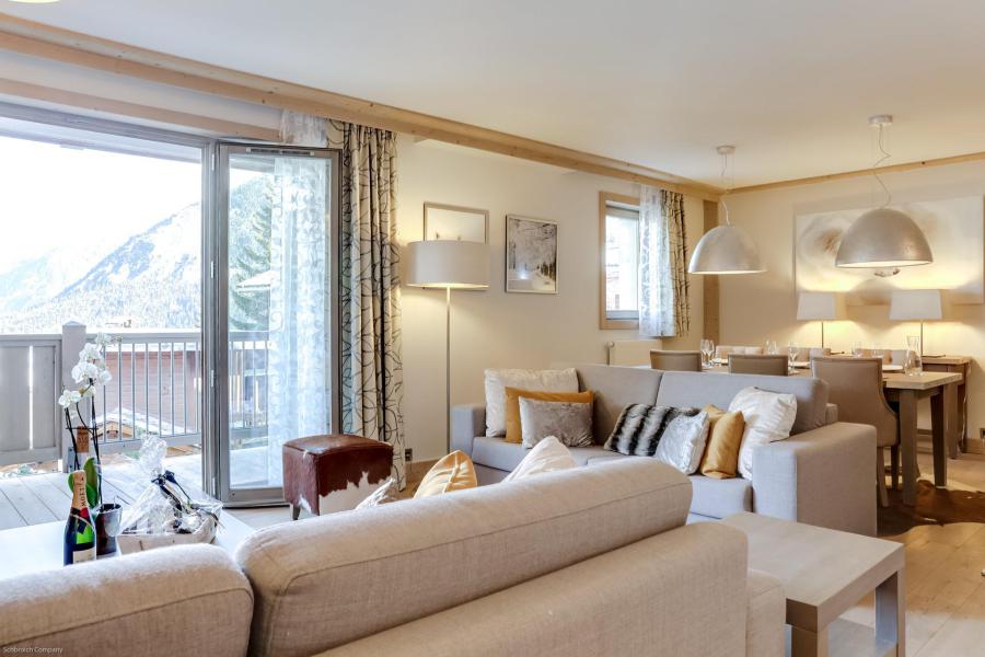 Аренда на лыжном курорте Апартаменты 4 комнат 6 чел. (121) - Résidence Carré Blanc - Courchevel - Салон