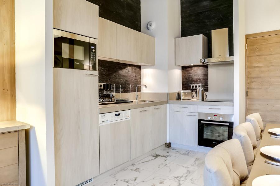 Skiverleih 4-Zimmer-Appartment für 6 Personen (140) - Résidence Carré Blanc - Courchevel - Küche
