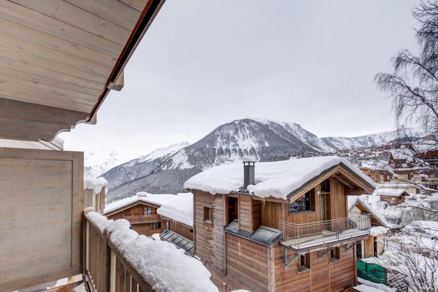 Skiverleih 4-Zimmer-Appartment für 6 Personen (251) - Résidence Carré Blanc - Courchevel - Balkon