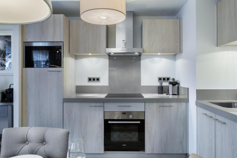 Skiverleih 4-Zimmer-Appartment für 6 Personen (254) - Résidence Carré Blanc - Courchevel - Küche