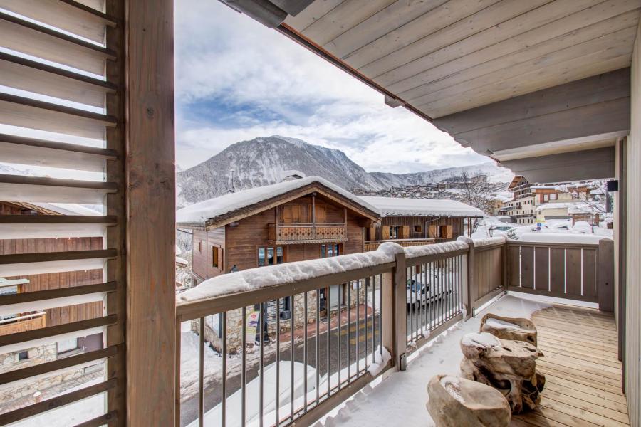 Skiverleih 5-Zimmer-Appartment für 8 Personen (233) - Résidence Carré Blanc - Courchevel - Balkon