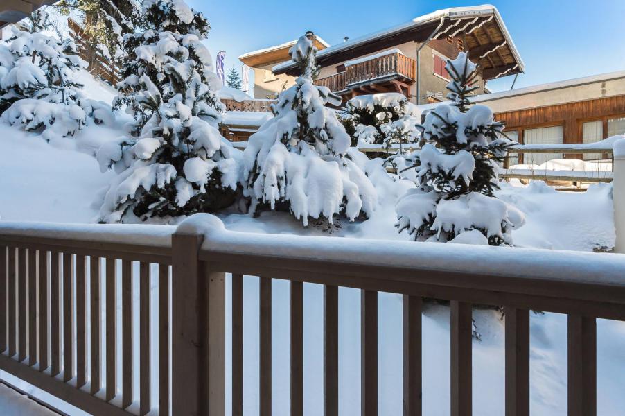 Rent in ski resort 3 room apartment 6 people (235) - Résidence Carré Blanc - Courchevel - Winter outside