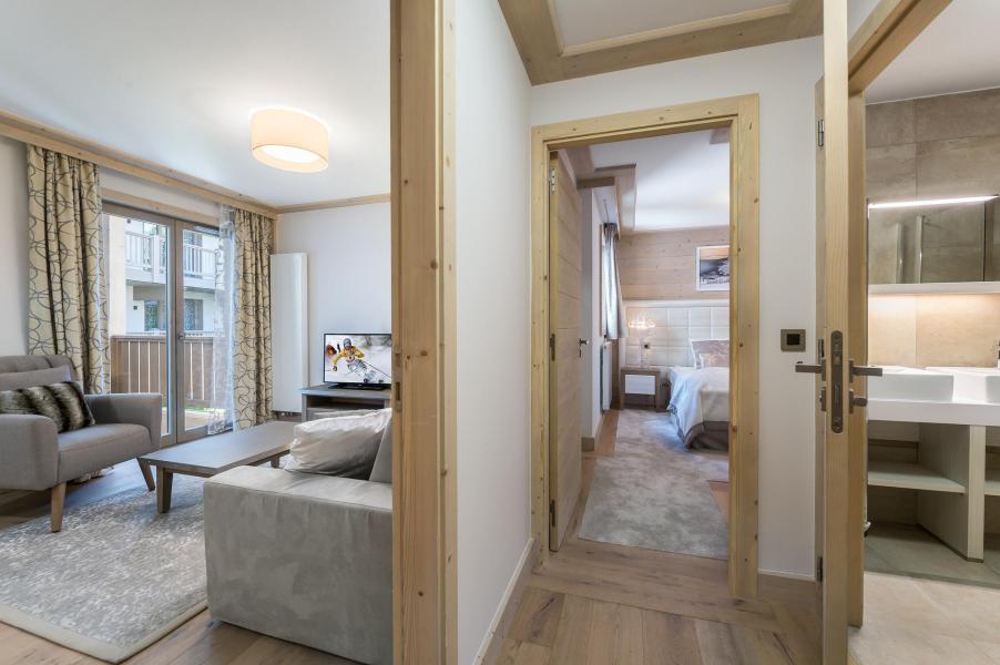 Location au ski Appartement 2 pièces 4 personnes (133) - Résidence Carré Blanc - Courchevel - Couloir