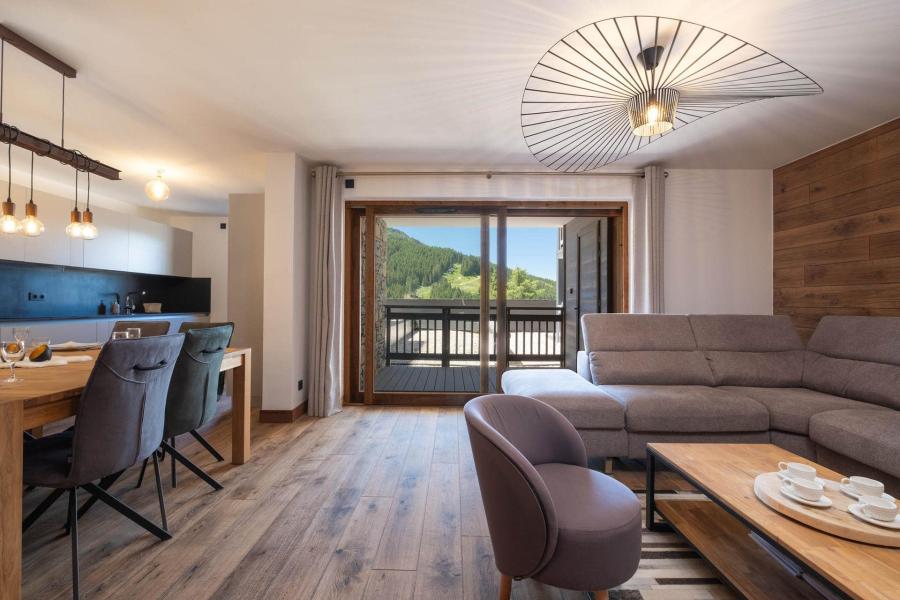 Rent in ski resort 4 room apartment 6 people (3) - Résidence Chalet de l'Ourse - Courchevel - Living room