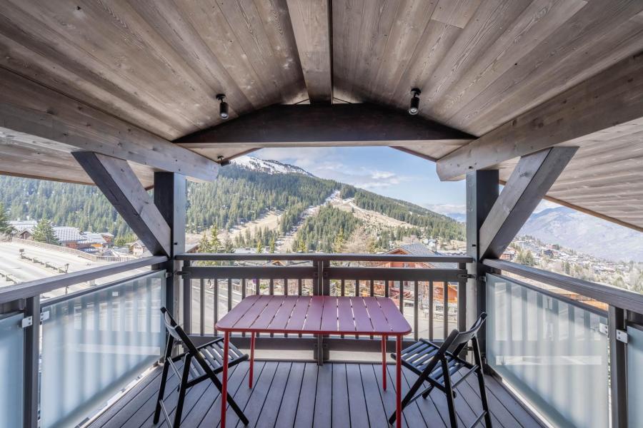 Alquiler al esquí Apartamento 4 piezas para 6 personas (8) - Résidence Chalet de l'Ourse - Courchevel - Terraza