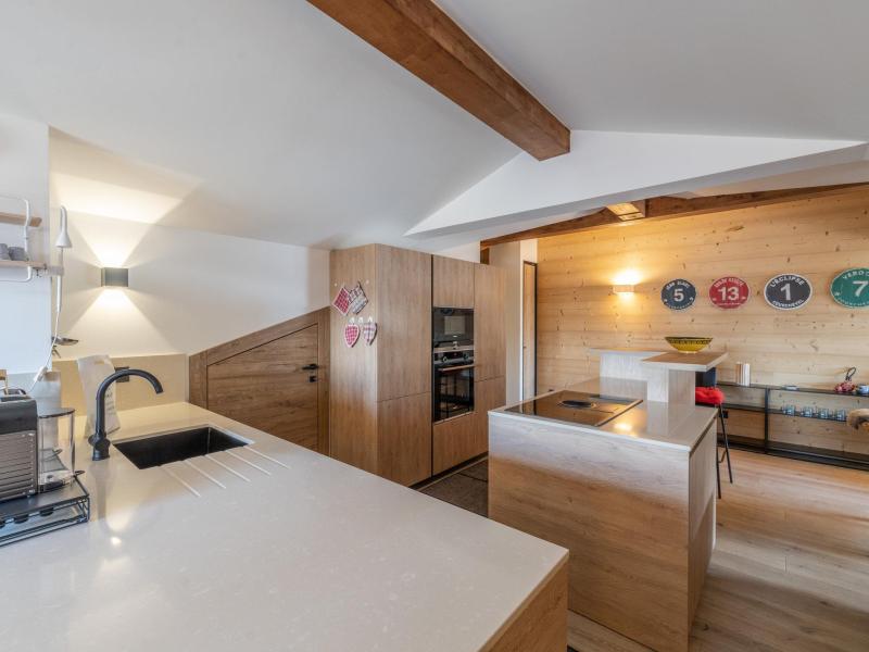 Ski verhuur Appartement 4 kamers 6 personen (8) - Résidence Chalet de l'Ourse - Courchevel - Keukenblok