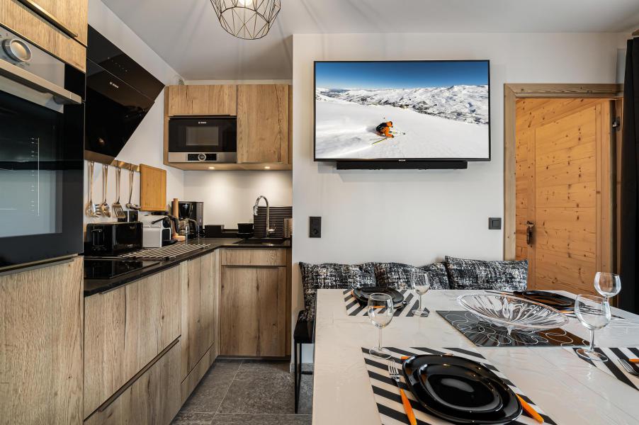 Rent in ski resort 2 room apartment 4 people (RC03) - Résidence Chantemerle - Courchevel - Kitchenette