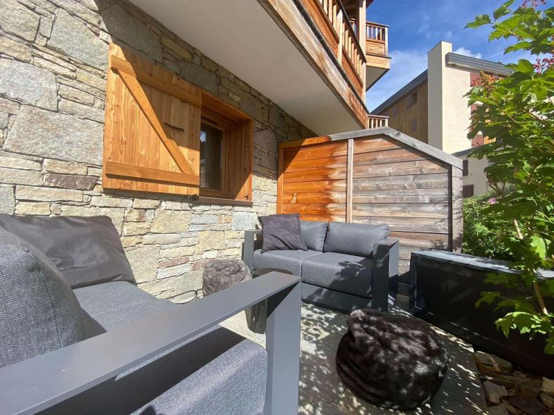 Skiverleih 2-Zimmer-Appartment für 4 Personen (RC03) - Résidence Chantemerle - Courchevel - Terrasse