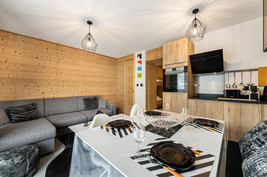 Skiverleih 2-Zimmer-Appartment für 4 Personen (RC03) - Résidence Chantemerle - Courchevel - Wohnzimmer