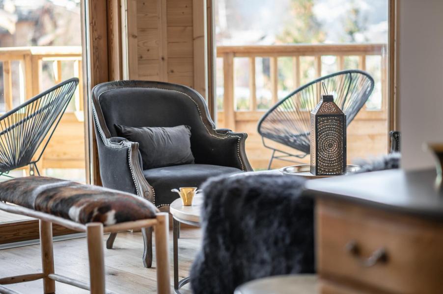 Skiverleih 4-Zimmer-Appartment für 6 Personen (105) - Résidence Chantemerle - Courchevel - Wohnzimmer