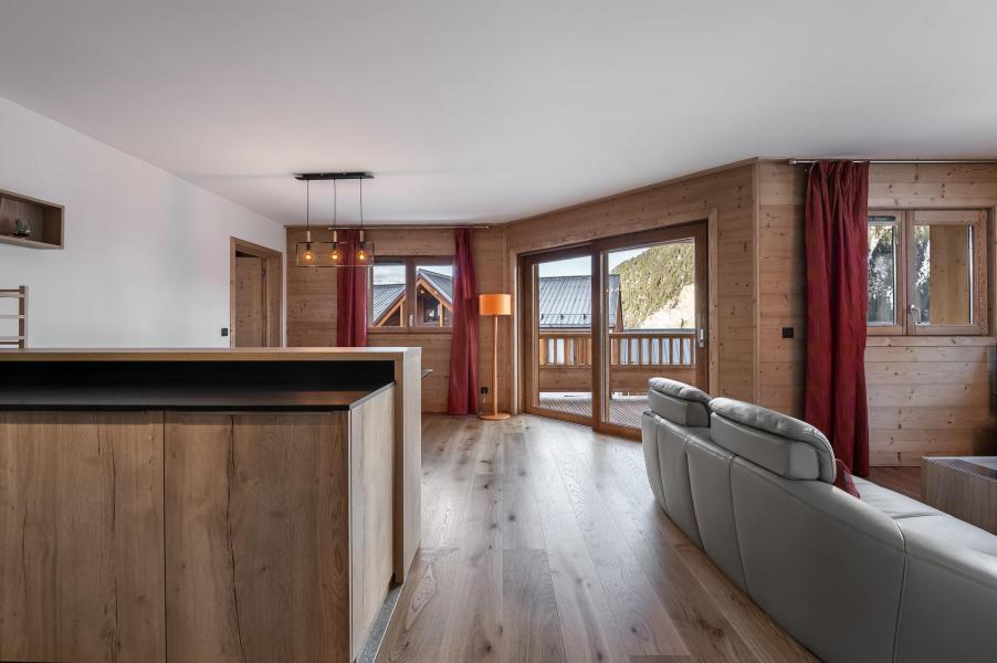 Skiverleih 4-Zimmer-Appartment für 8 Personen (101) - Résidence Chantemerle - Courchevel - Wohnzimmer