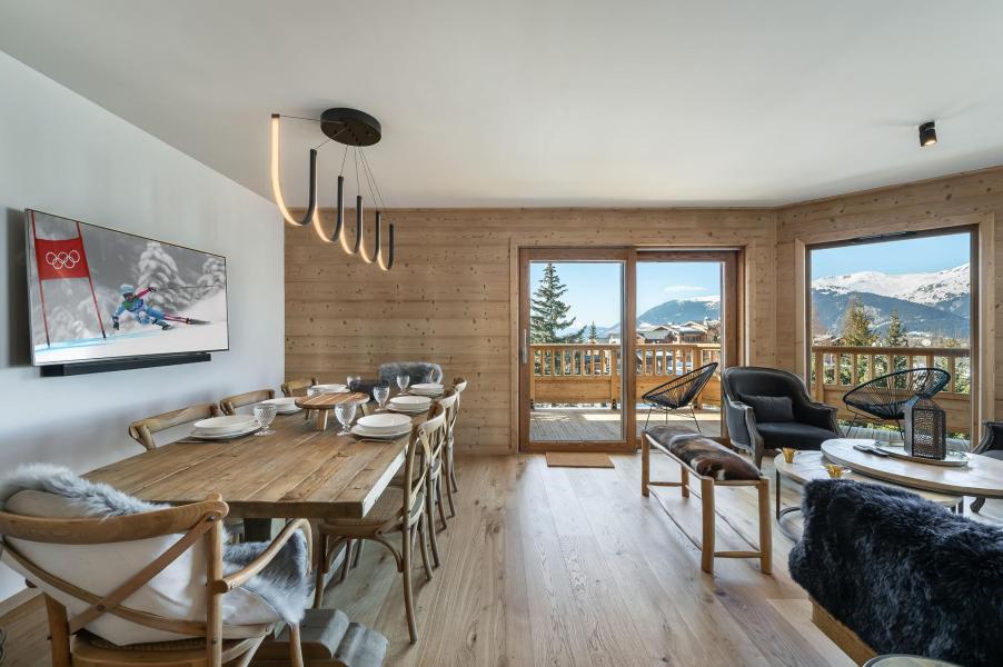 Wynajem na narty Apartament 4 pokojowy 6 osób (105) - Résidence Chantemerle - Courchevel - Pokój gościnny