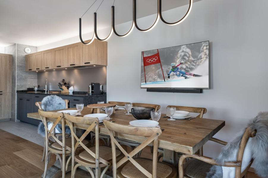 Wynajem na narty Apartament 4 pokojowy 6 osób (105) - Résidence Chantemerle - Courchevel - Pokój gościnny