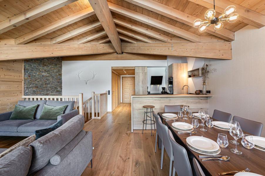 Wynajem na narty Apartament duplex 4 pokojowy 9 osób (206) - Résidence Chantemerle - Courchevel - Pokój gościnny