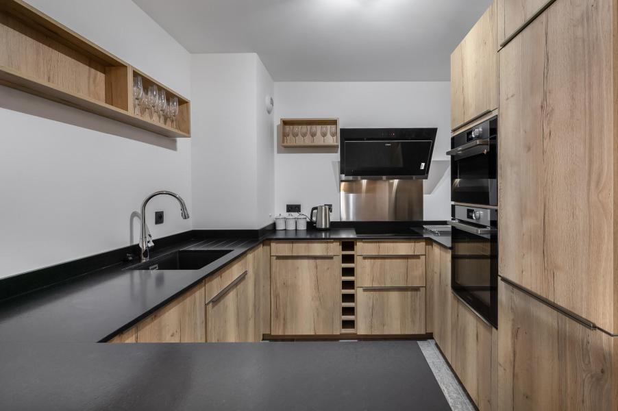 Alquiler al esquí Apartamento 4 piezas para 8 personas (RJ04) - Résidence Chantemerle - Courchevel - Kitchenette