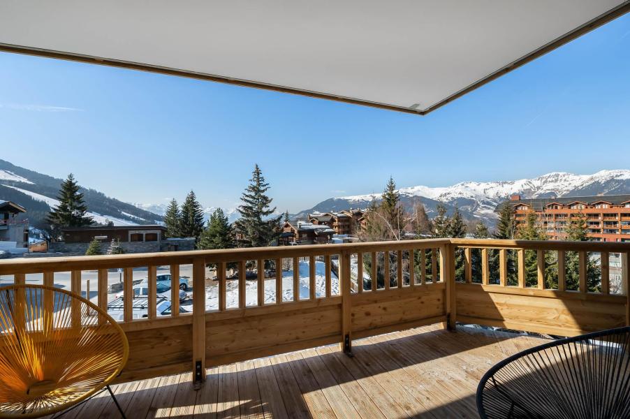 Ski verhuur Appartement 4 kamers 6 personen (105) - Résidence Chantemerle - Courchevel - Terras