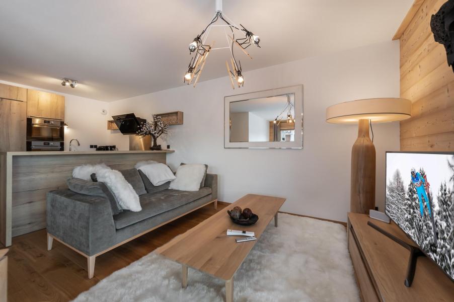 Location au ski Appartement 4 pièces 8 personnes (RJ03) - Résidence Chantemerle - Courchevel - Séjour