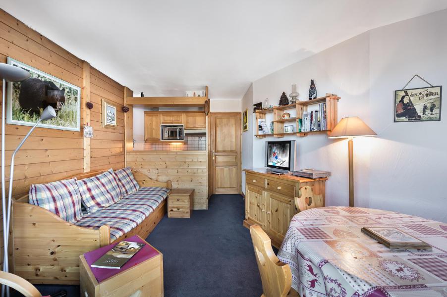 Ski verhuur Appartement 2 kamers 4 personen (201) - Résidence Cimes Blanches - Courchevel - Woonkamer