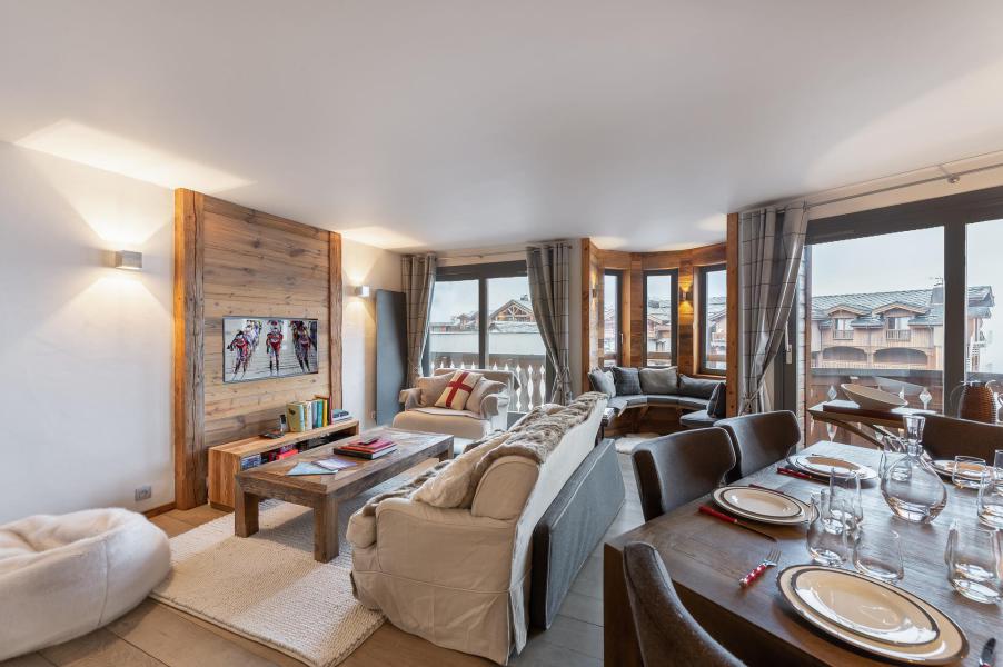 Location au ski Appartement 4 pièces 6 personnes (102) - Résidence Cimes Blanches - Courchevel - Séjour