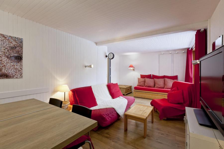 Ski verhuur Appartement 2 kamers 5 personen (202) - Résidence Croix des Verdons - Courchevel - Woonkamer