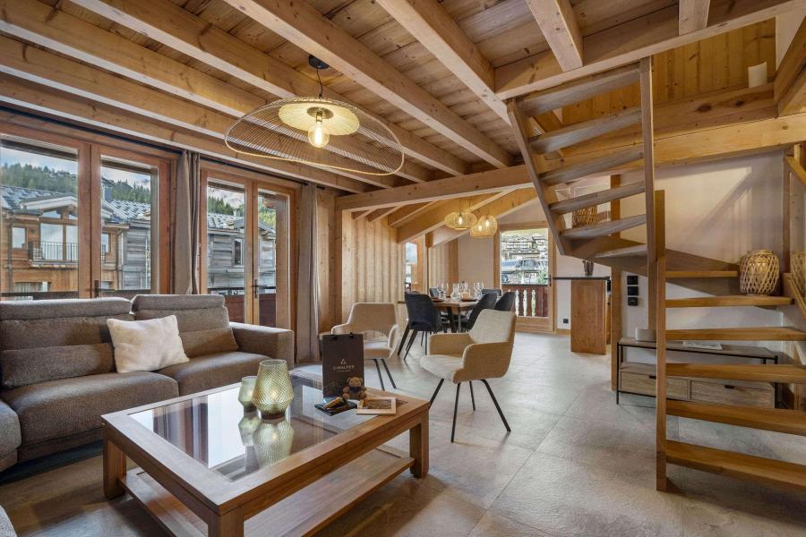 Soggiorno sugli sci Appartamento su due piani 4 stanze per 6 persone (Horlana) - Résidence de l'Arbé - Courchevel - Soggiorno