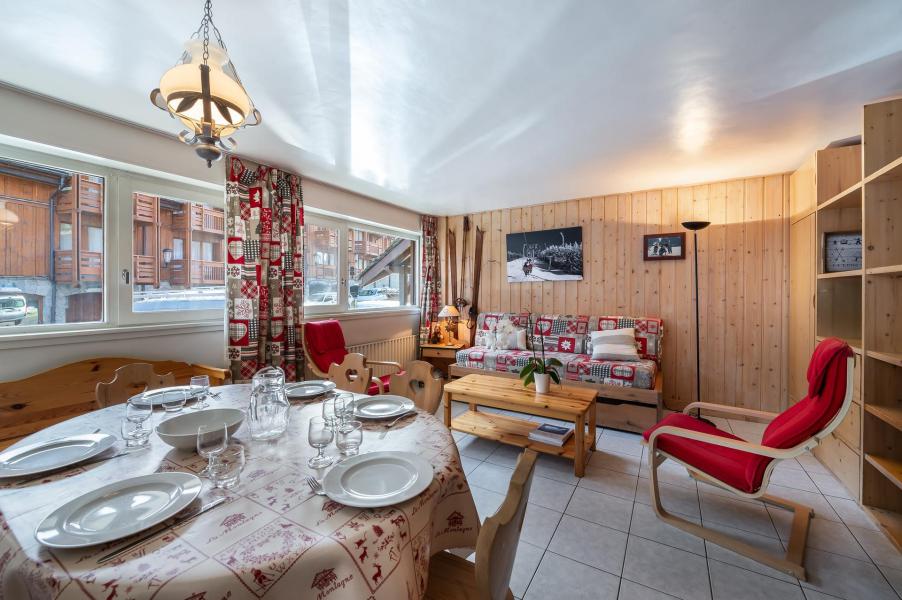 Skiverleih 3-Zimmer-Appartment für 5 Personen (3) - Résidence de la Marmotte - Courchevel - Wohnzimmer