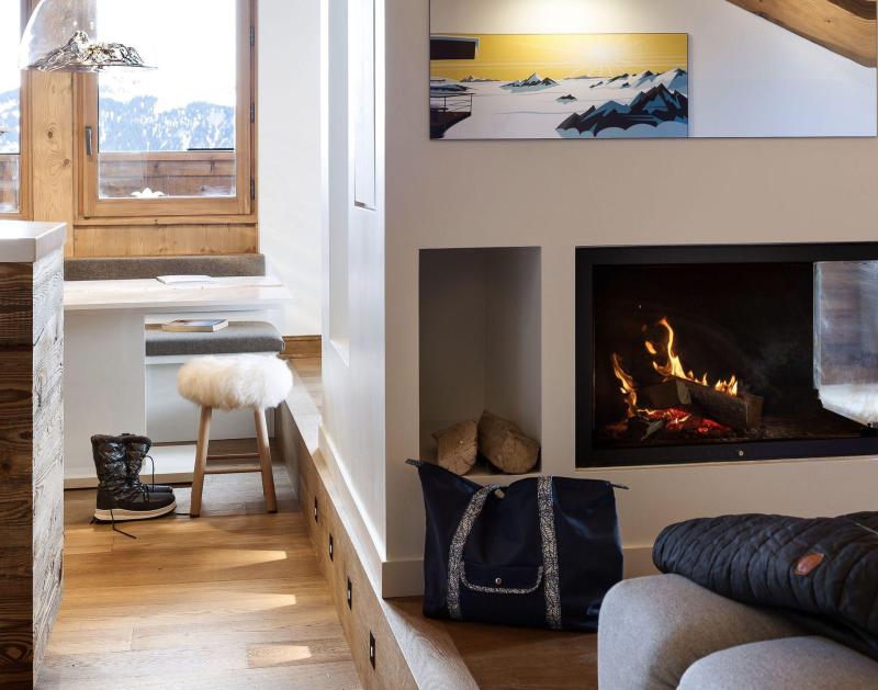 Аренда на лыжном курорте Апартаменты 4 комнат 6 чел. (23) - Résidence de la Marmotte - Courchevel - Салон