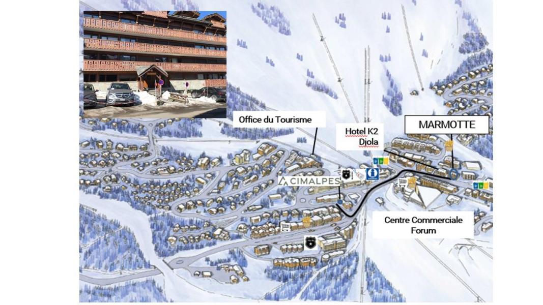 Аренда на лыжном курорте Résidence de la Marmotte - Courchevel