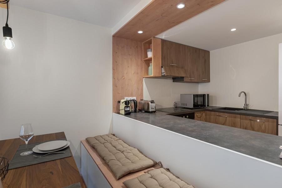 Alquiler al esquí Apartamento cabina 3 piezas para 7 personas (09) - Résidence de la Marmotte - Courchevel - Cocina