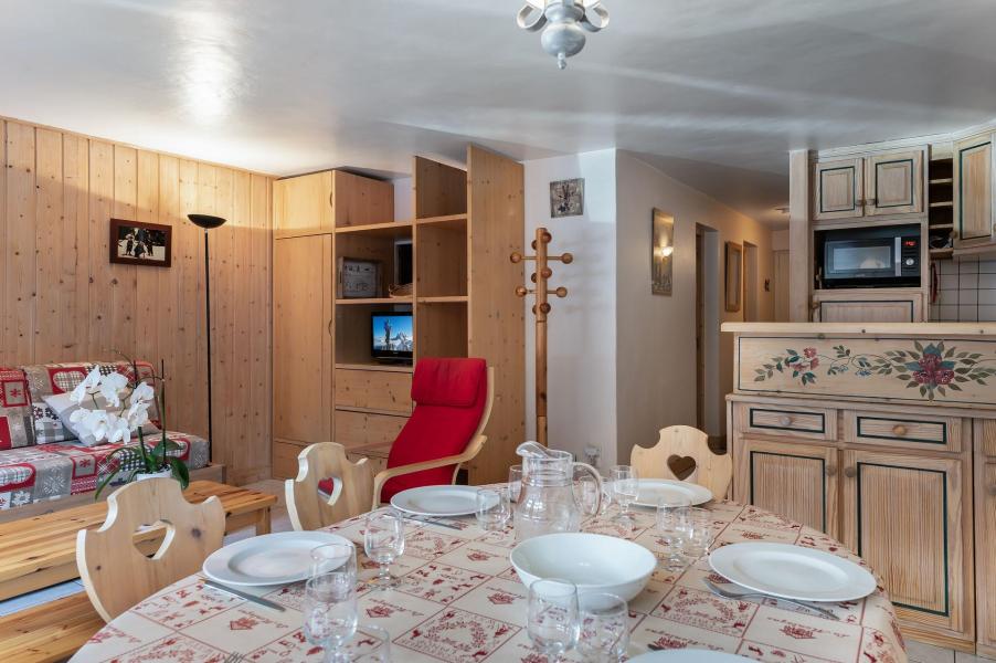 Ski verhuur Appartement 3 kamers 5 personen (3) - Résidence de la Marmotte - Courchevel - Woonkamer