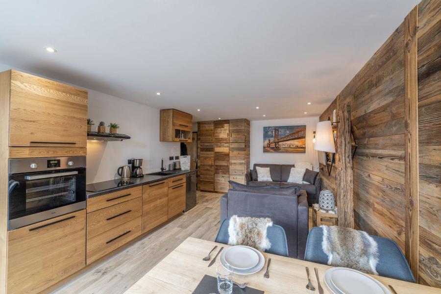 Rent in ski resort 2 room apartment 5 people (B213) - Résidence Domaine de  l'Ariondaz - Courchevel - Kitchen