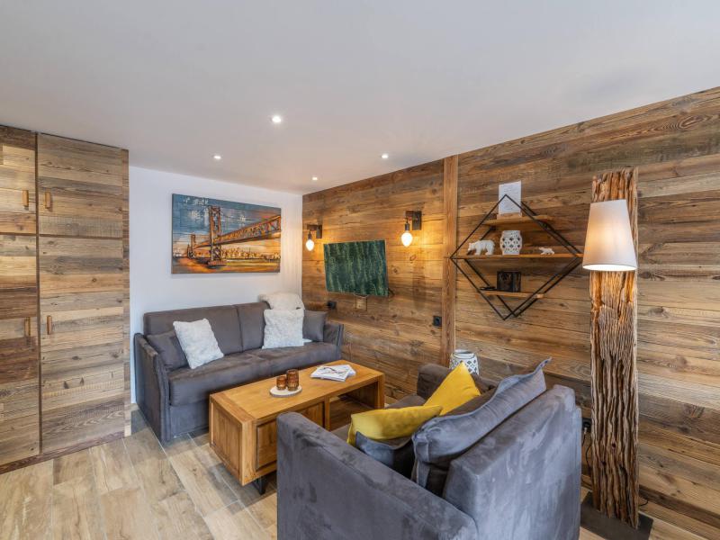 Rent in ski resort 2 room apartment 5 people (B213) - Résidence Domaine de  l'Ariondaz - Courchevel - Living room