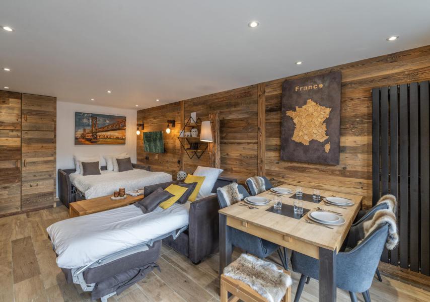 Аренда на лыжном курорте Апартаменты 2 комнат 5 чел. (B213) - Résidence Domaine de  l'Ariondaz - Courchevel - Салон
