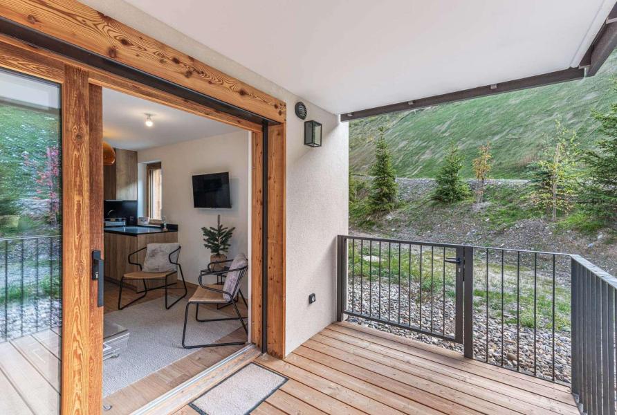 Аренда на лыжном курорте Апартаменты 3 комнат 6 чел. (H211) - Résidence Domaine de  l'Ariondaz - Courchevel - Терраса